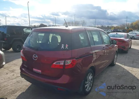 2012 Mazda Mazda5 Sport из США, поврежденный, VIN JM1CW2BL2C0131207